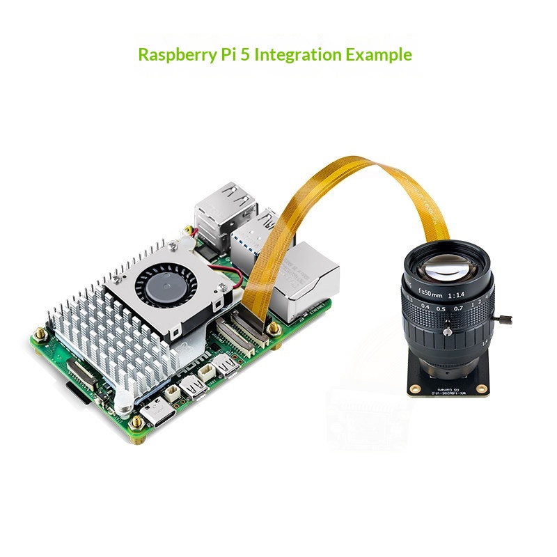 Raspberry Pi IMX296 Camera Mod - Raspberry Pi Global Shutter Camera Imx296 ulasan dan harga